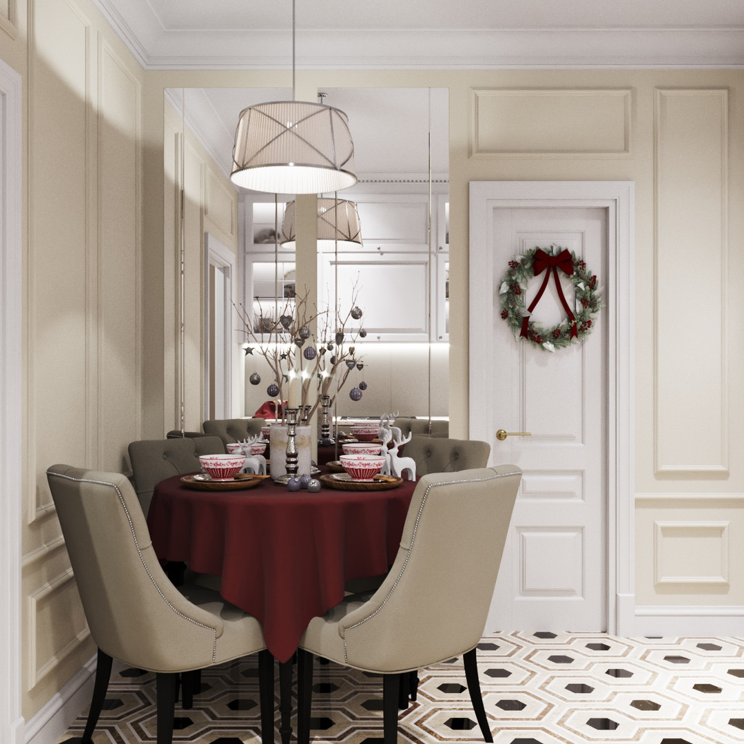 Дизайн-проект квартиры в ЖК Две столицы, 65 кв.м