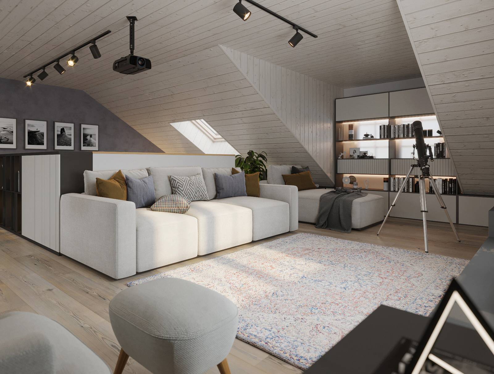 Интерьер дома в Лозанне, Швейцария