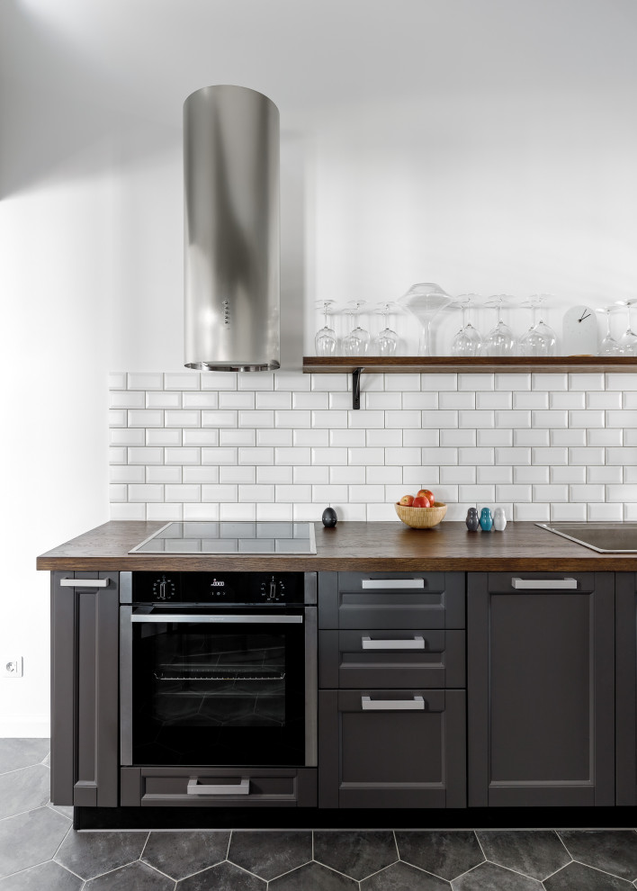 Мансардная двухуровневая квартира в скандинавском стиле