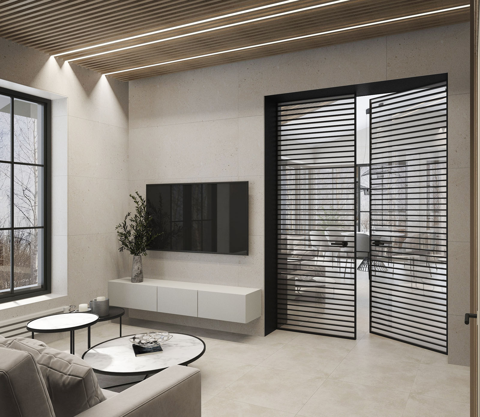 Комната отдыха в частном доме 67m2