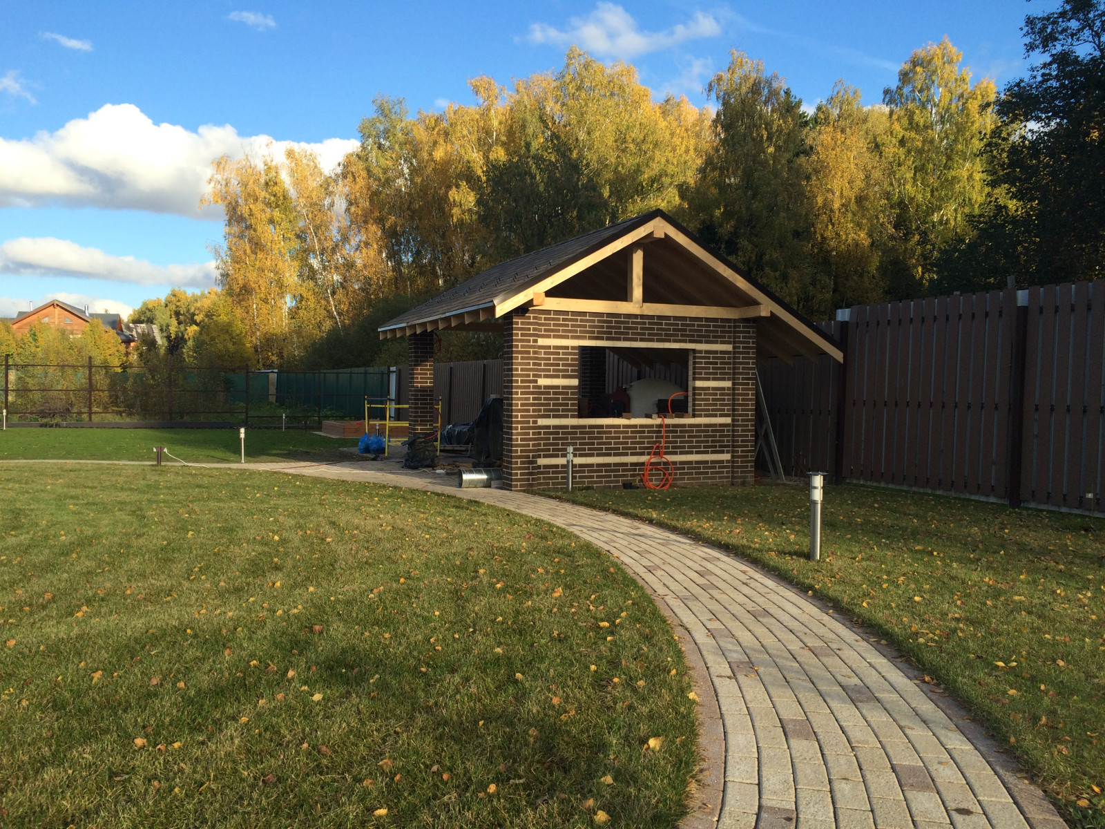 Печи и беседки