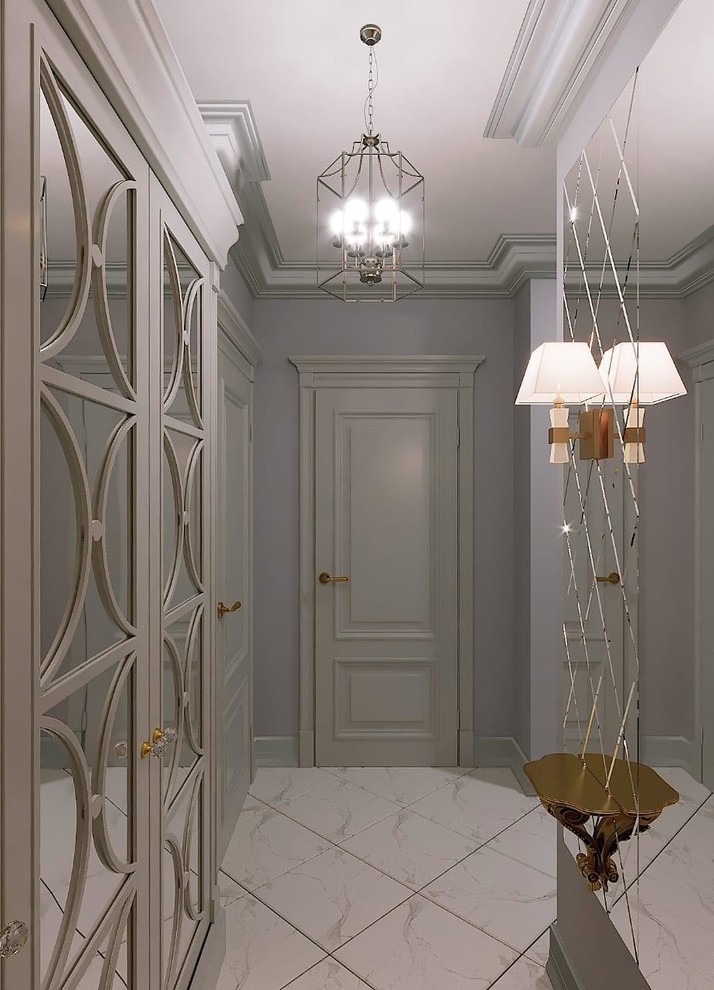 Проект трех комнатной квартиры в 100м2