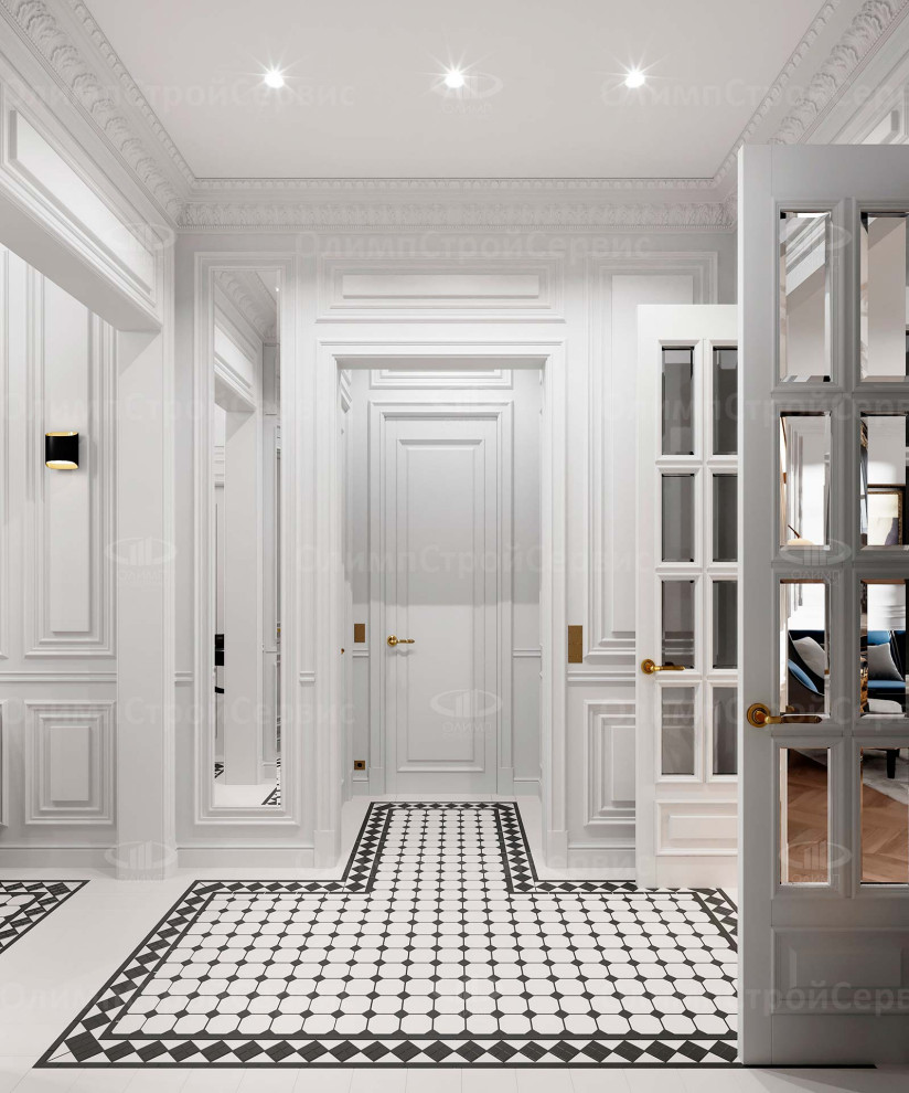 Дизайн интерьера квартиры в классическом стиле