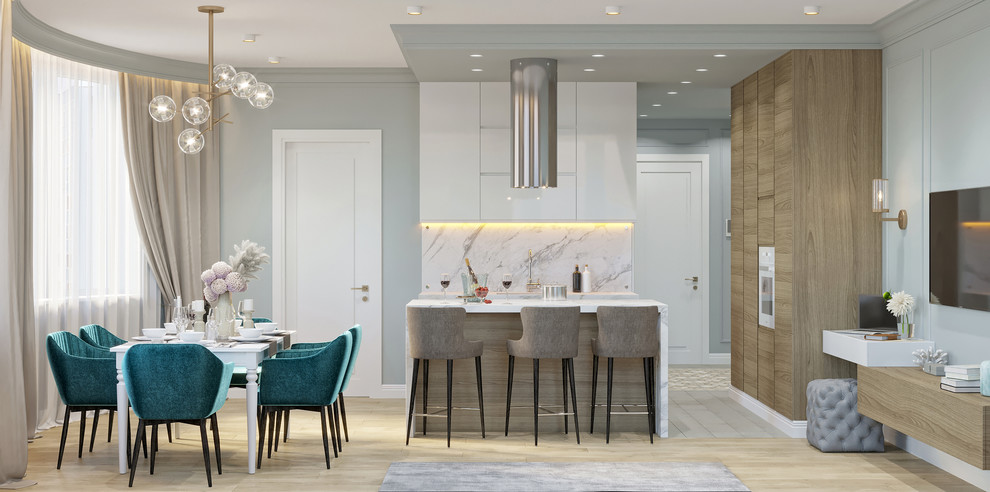 Современная классика в ЖК "Чемпион-парк"