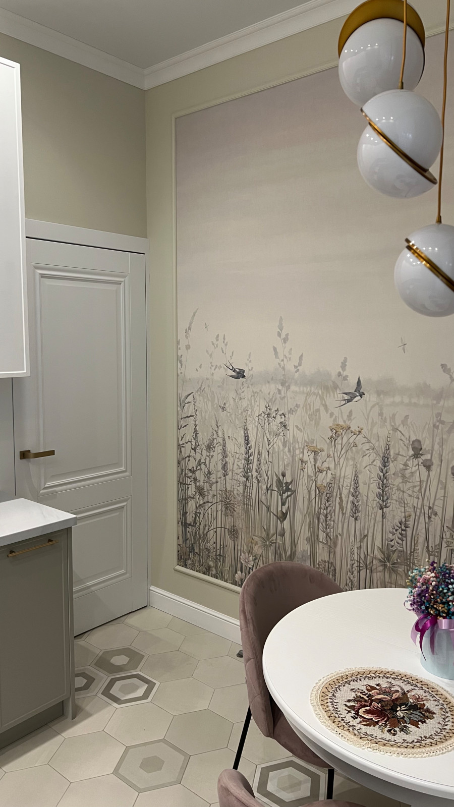 Реализованный дизайн-проект в Янтарном