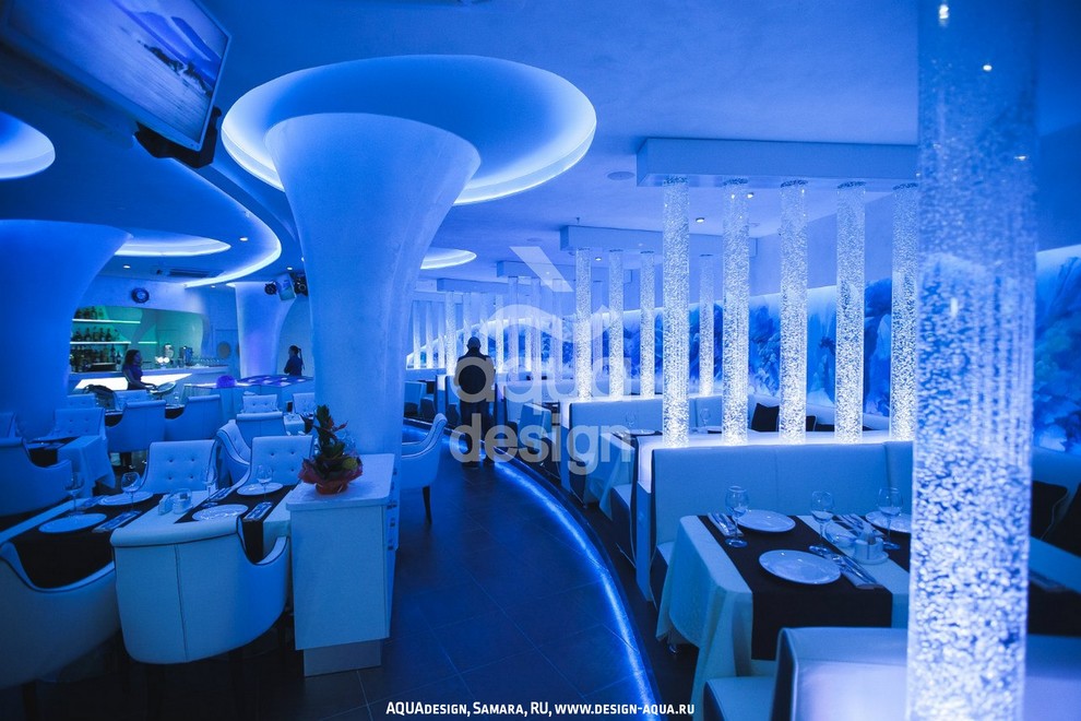АКВАдизайн - водно-световые инсталяции
