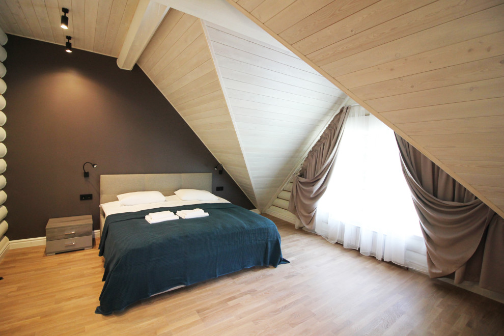 Срубовой коттедж 38 в п.Рощино, Ленинградская обл. Царство-Королевство