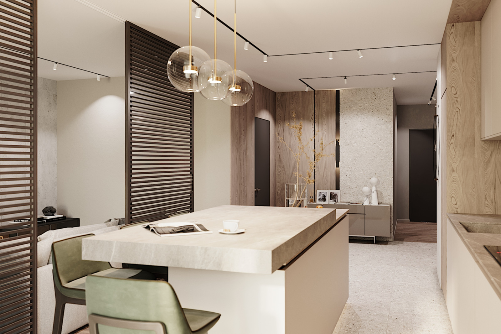 Интерьер квартиры в ЖК «Дом у Невского»