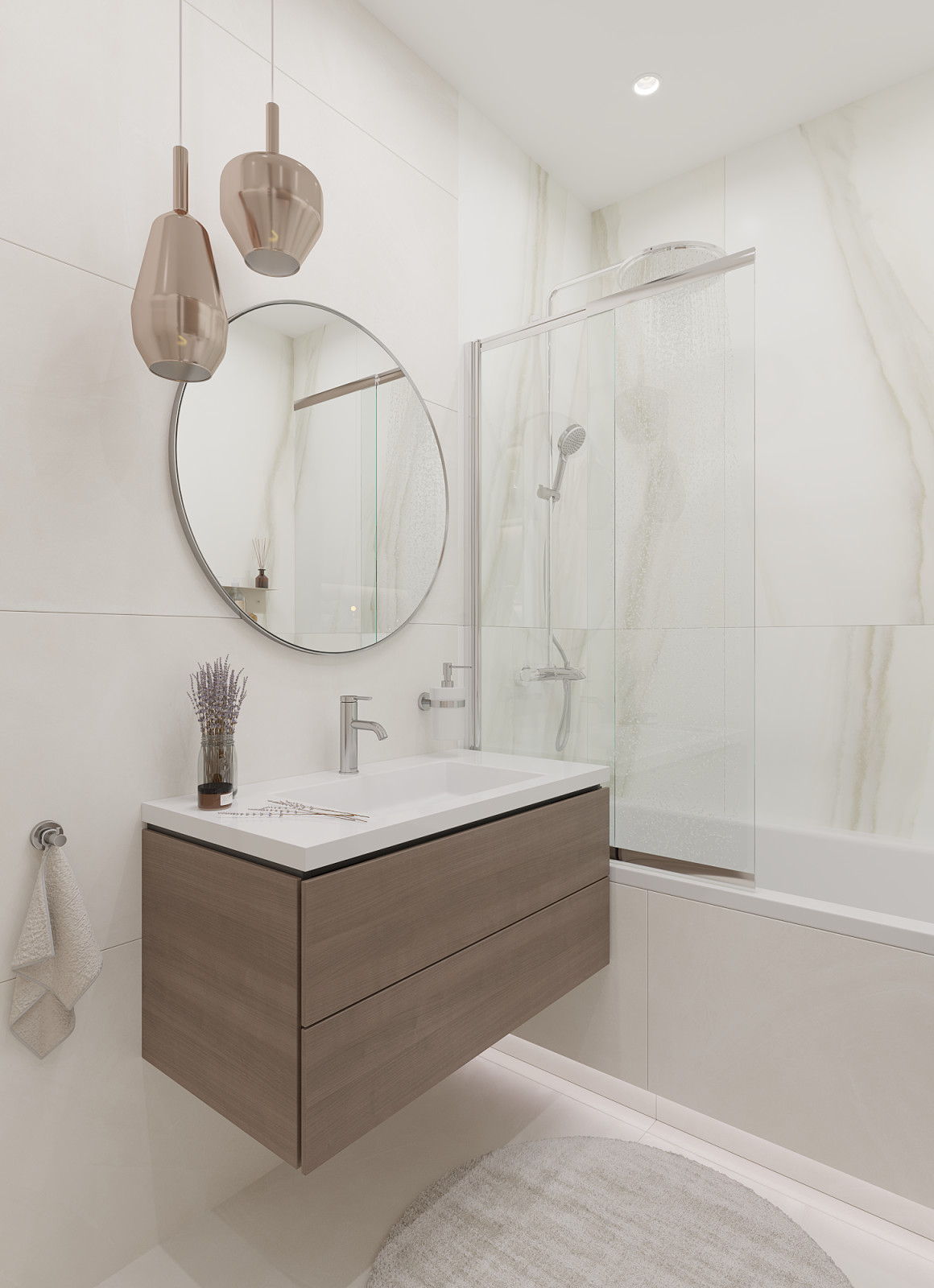 Санузел при мастер-спальне