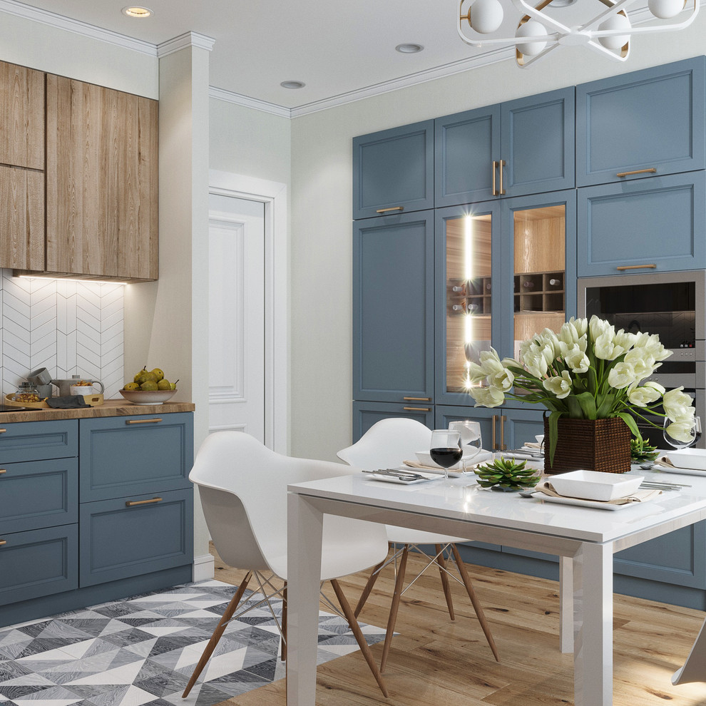 Дизайн трех комнатной квартиры в ЖК Комсомолец