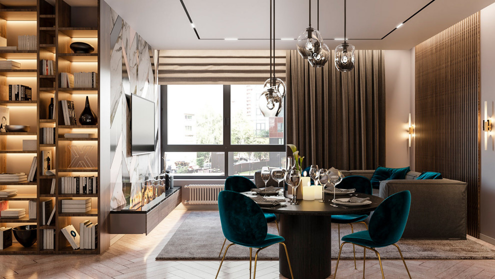 Обложка проекта: Дизайн квартиры в Москве ЖК Дыхание