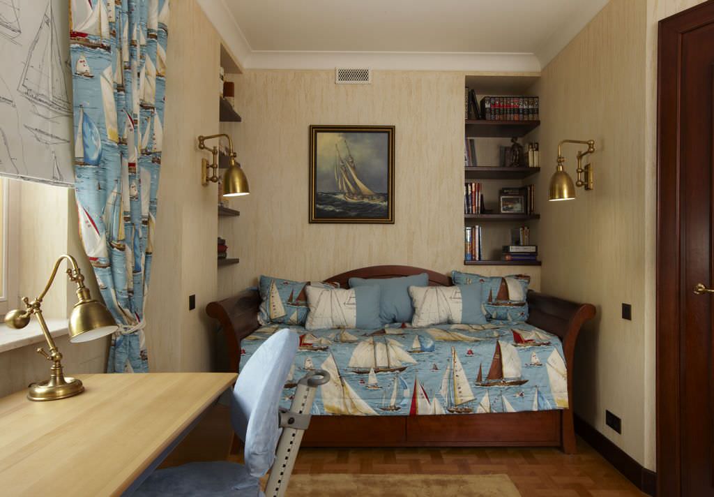 квартира в стиле русского модерна