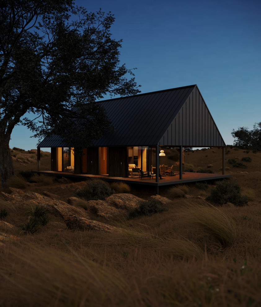 Дом в Экостиле