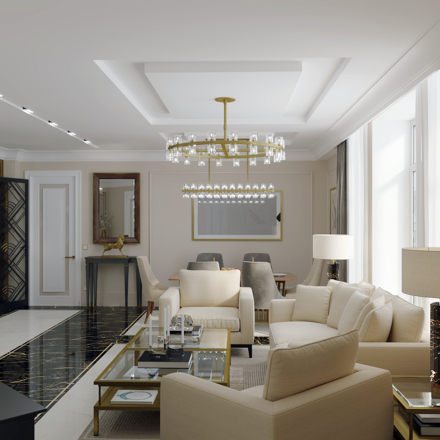 Обложка проекта: Квартира, Крестовский проспект, 4