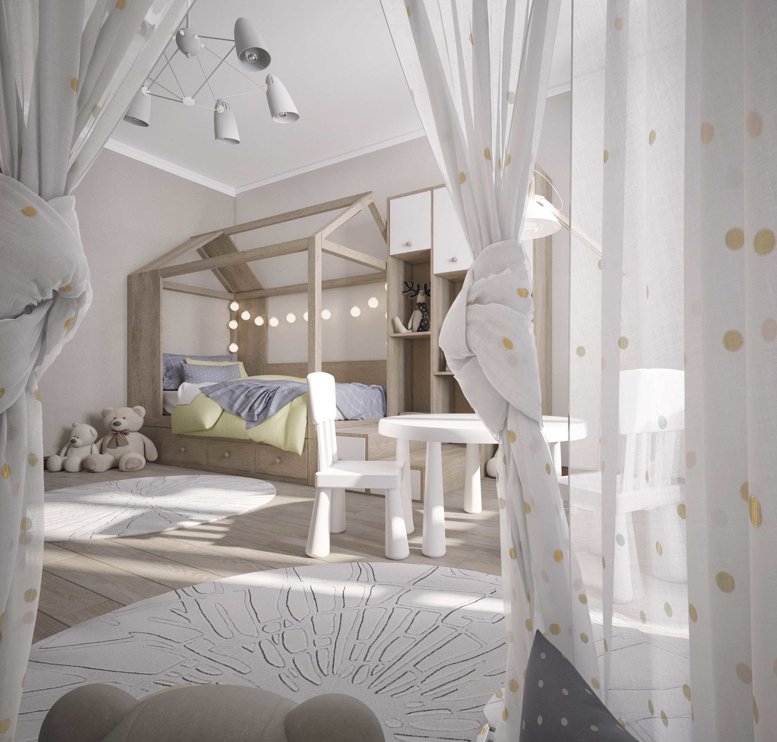 Обложка проекта: Детская - домик