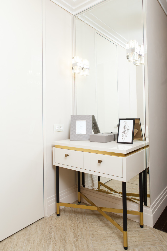 Реализация проекта "Пудровый интерьер"