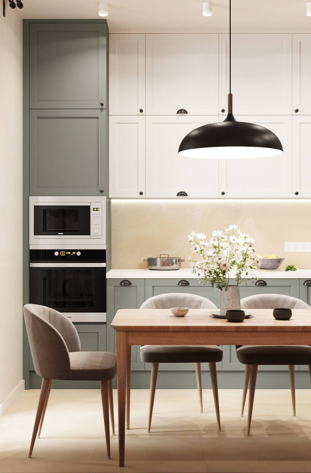 Дизайн-проект Жк Скандинавия 63,7 кв.м