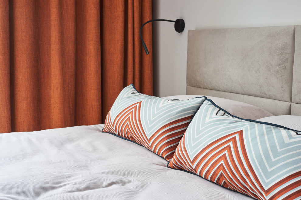 Фото спальни для Центра интерьерных решений по проекту Ксении Мицкевич