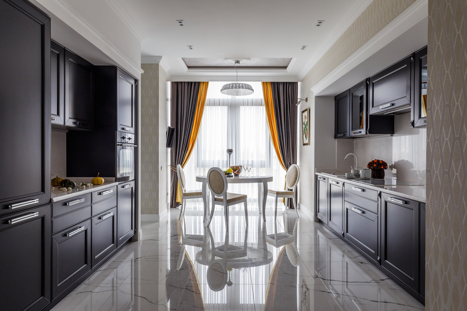 Интерьер квартиры в стиле эклектика