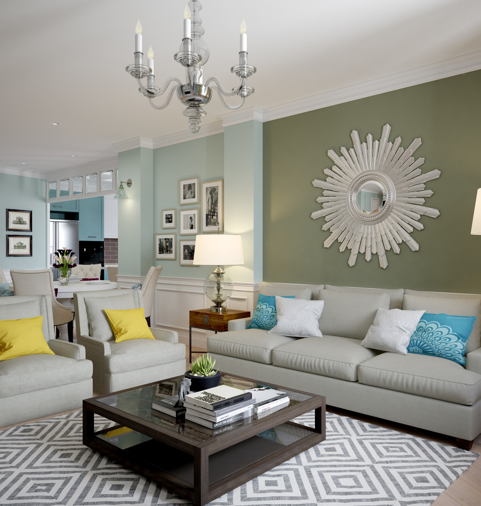 Квартира в скандинавском стиле 130 м2