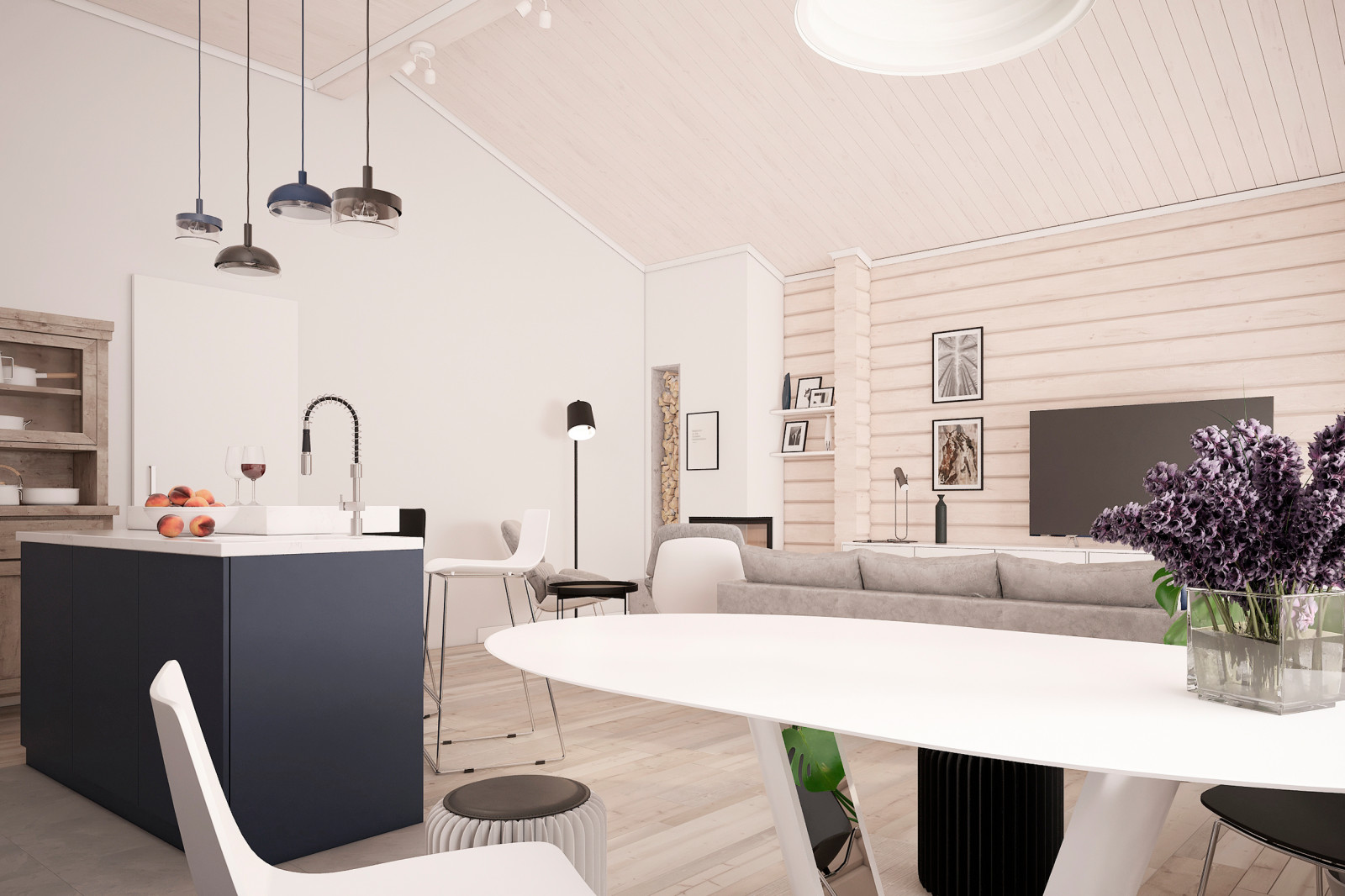 Дом из бруса в Фирсановке