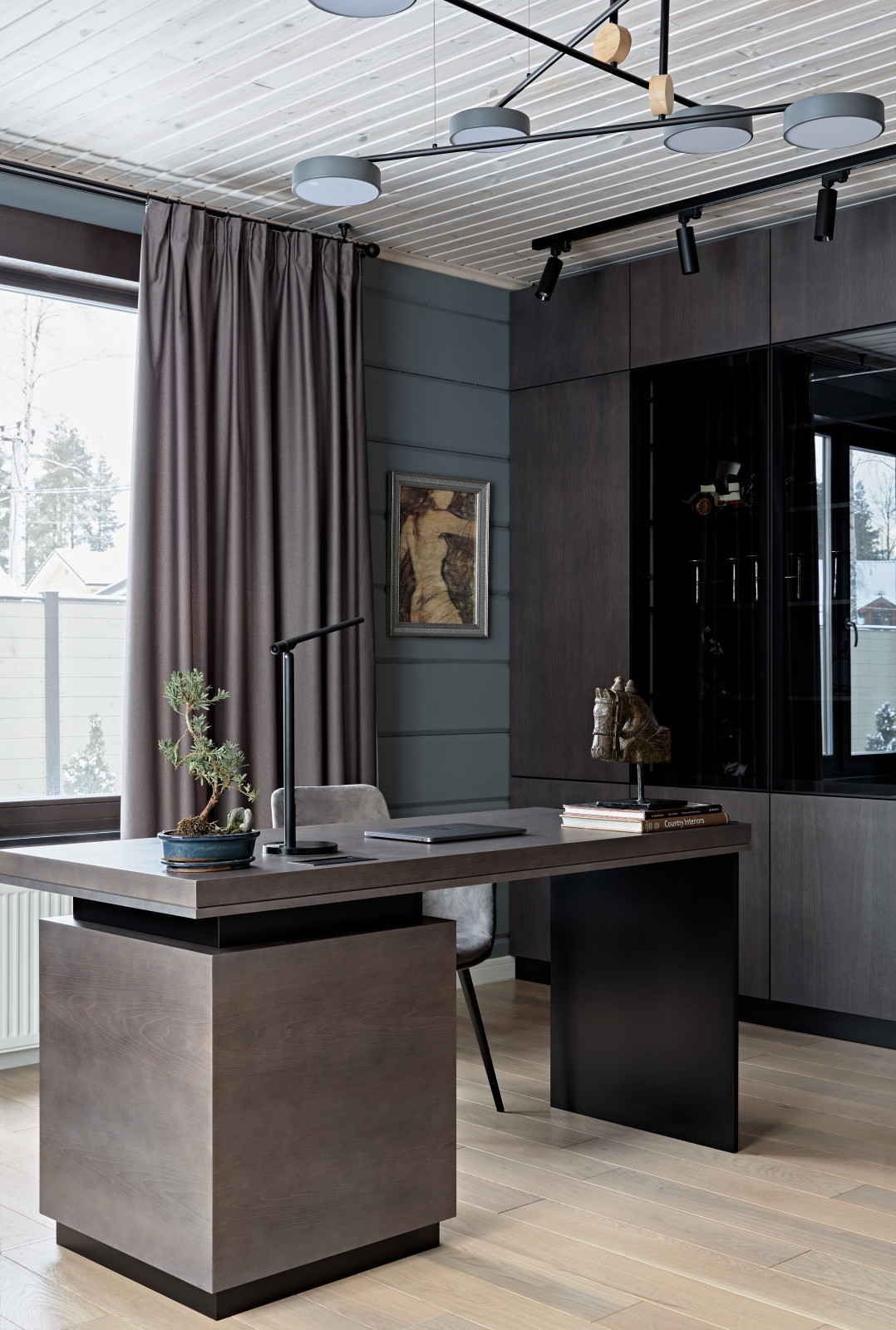 Дом из клееного бруса 390 м2 в п. Белоостров