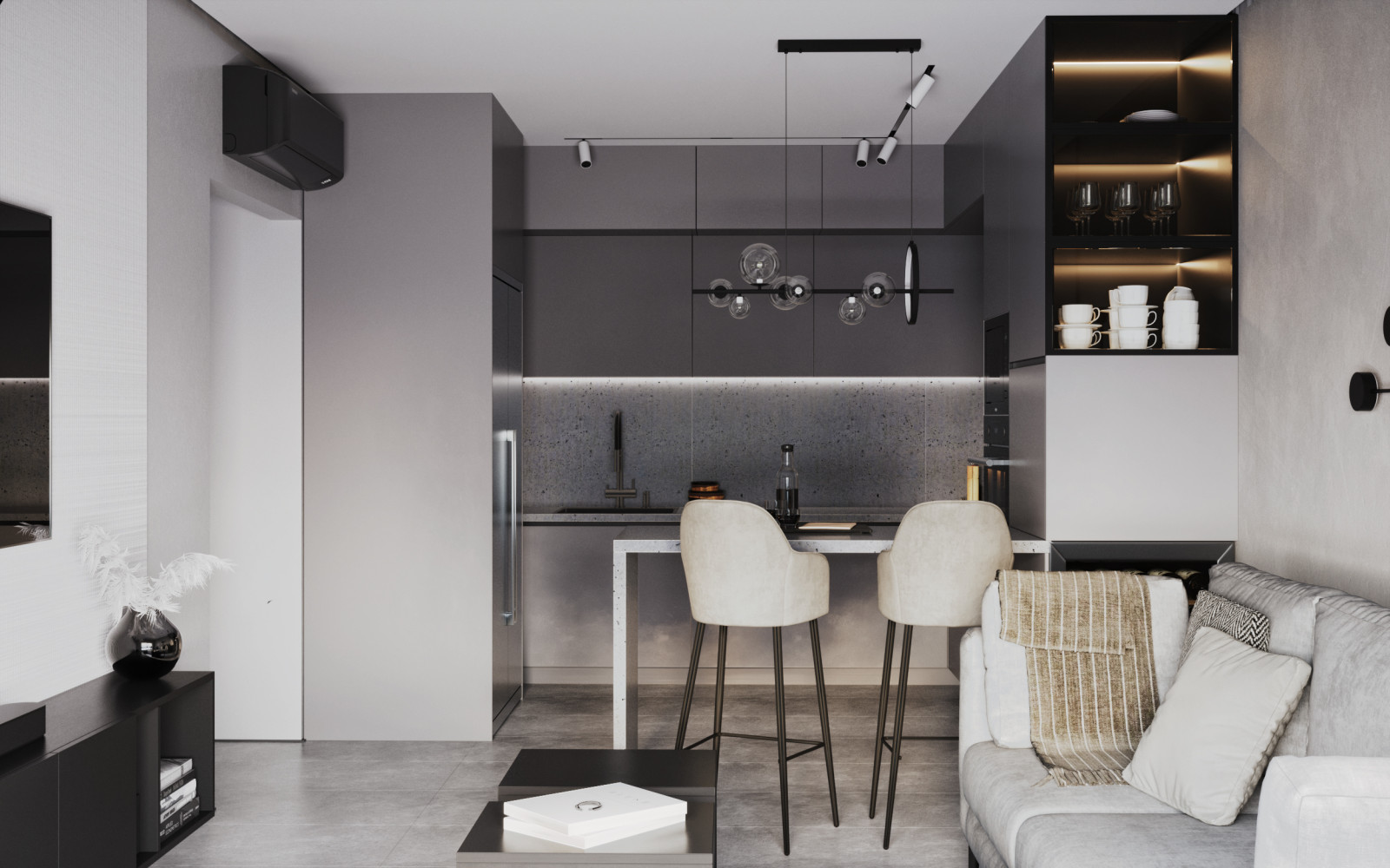 Проект 50 оттенков серого. Минимализм