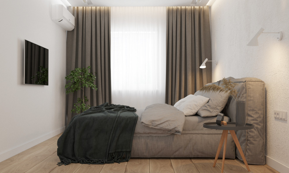 Светлая спальня