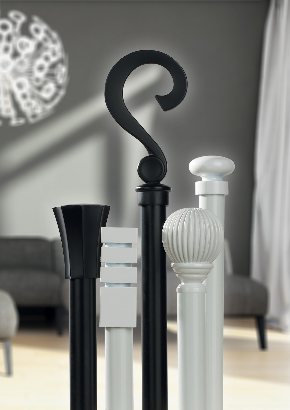 Карнизы для штор из Европы от Mercury forge