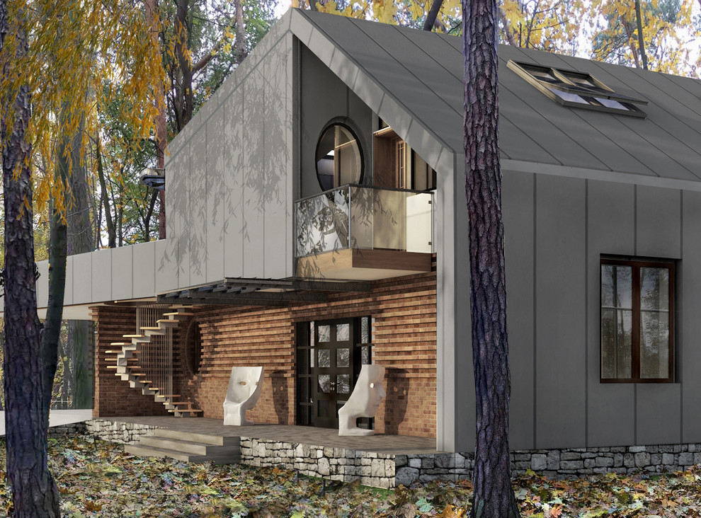 Эскизный проект индивидуального жилого дома в Велегож - парк 2 Тульской области