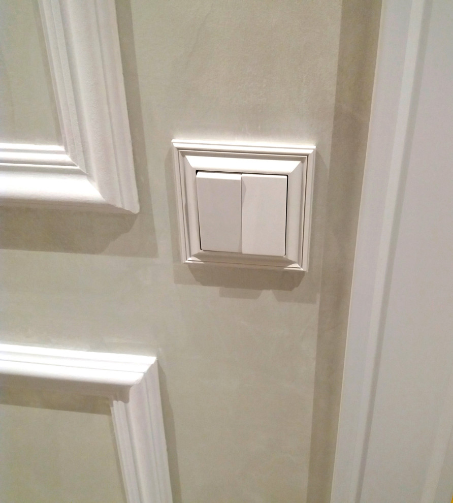 Двухкомнатная квартира в светлых тонах.