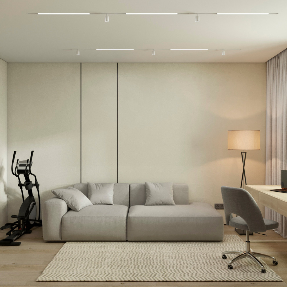 Обложка проекта: Дизайн-проект загородного дома, 84 м2 в г. Томск