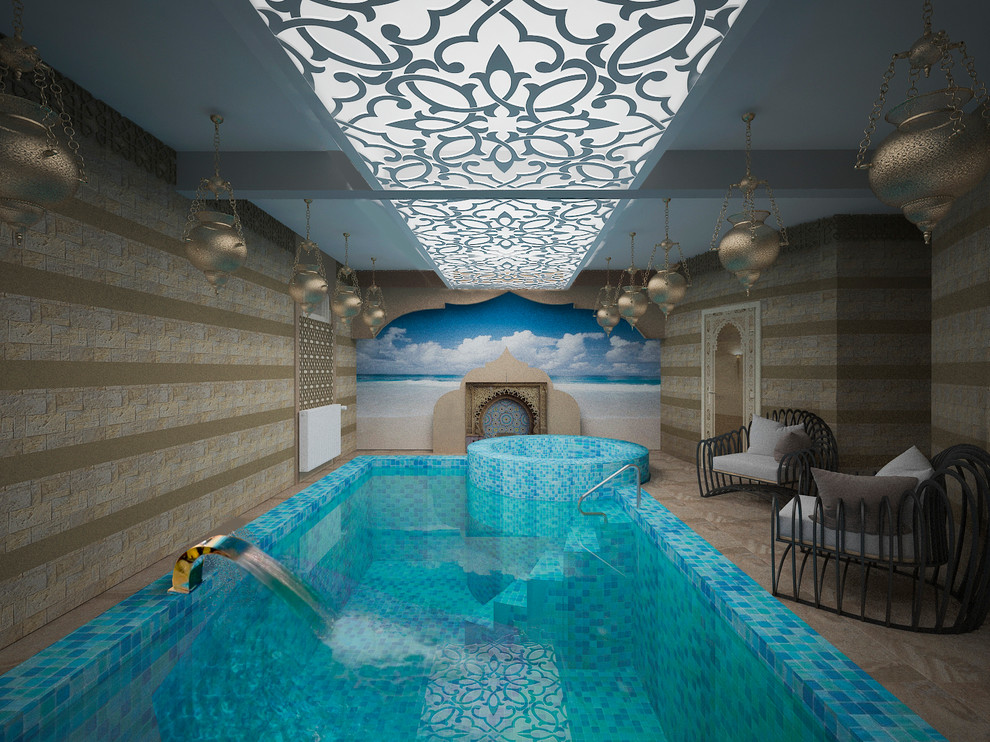 Обложка проекта: SPA зона в частном коттедже