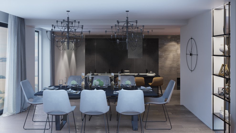 Светлый лофт 186  м² в ЖК Берег