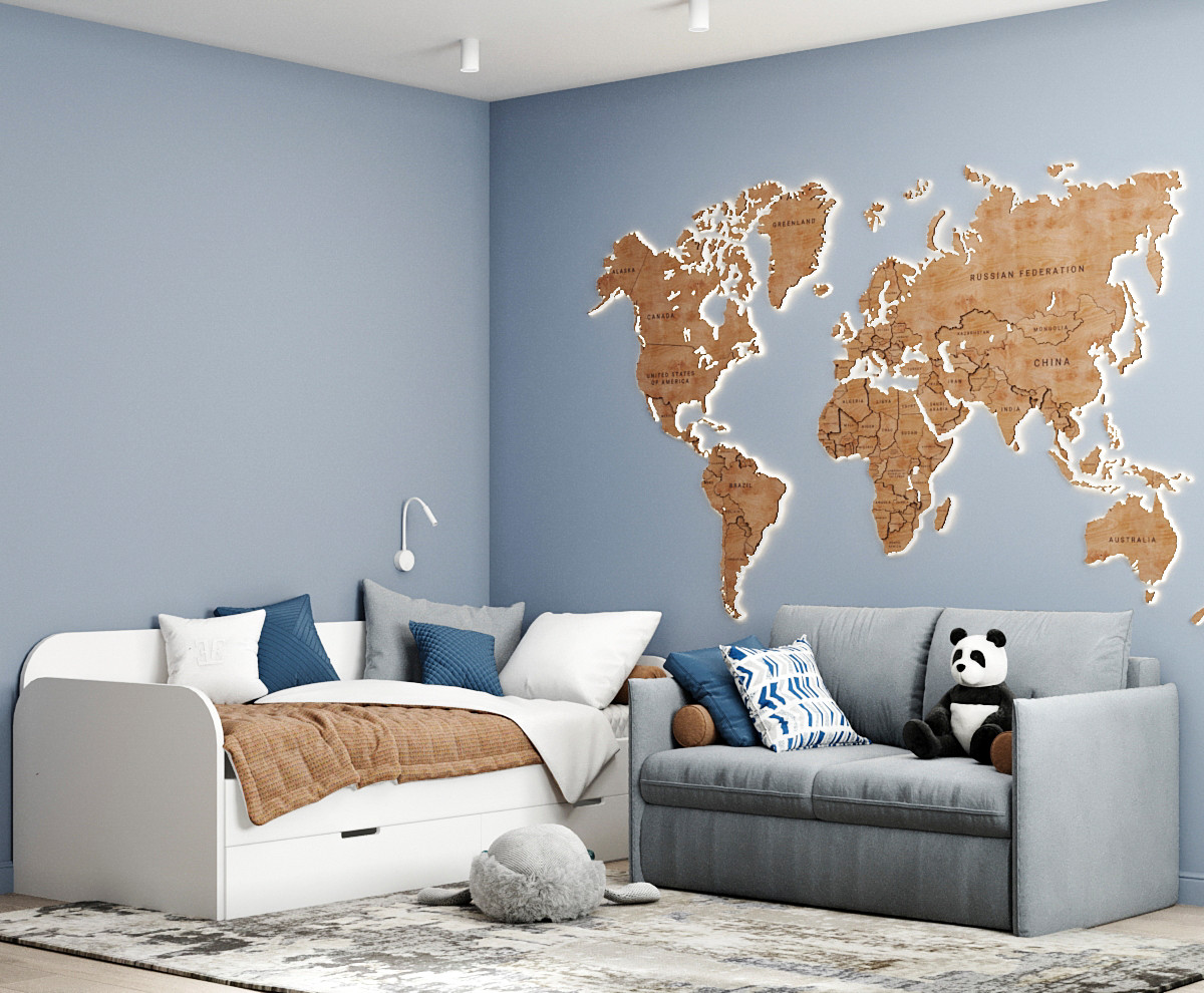 Квартира с современной гостиной с отсылками к ар-деко. Проект 2022 года