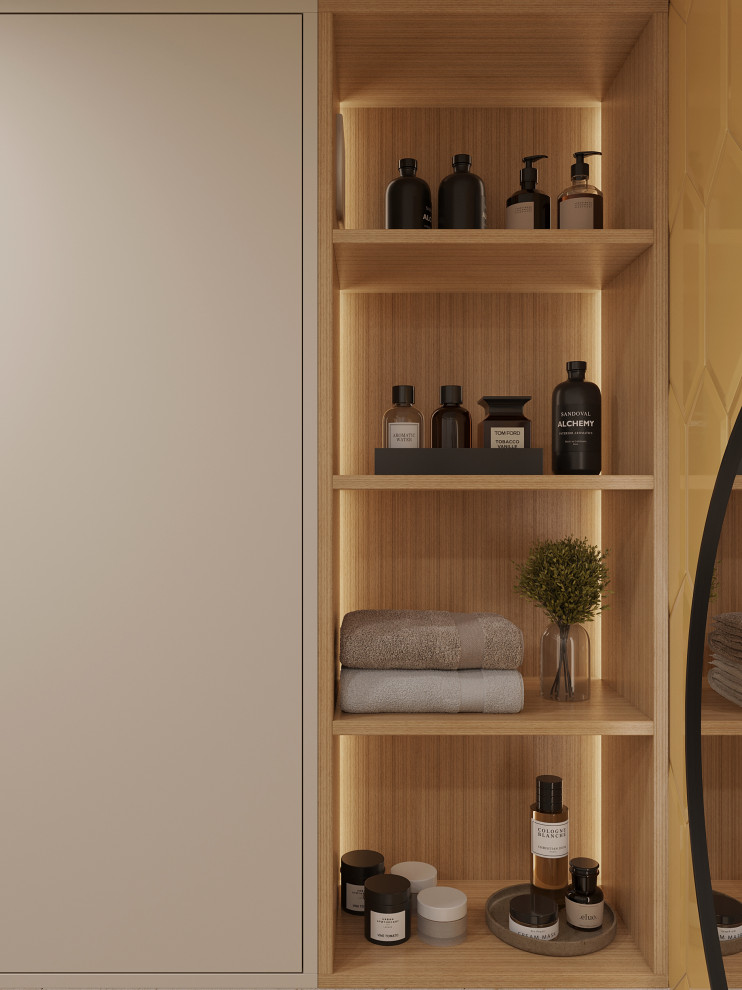 Дизайн-проект первого этажа дома в г. Томск, площадью 65 кв.м.