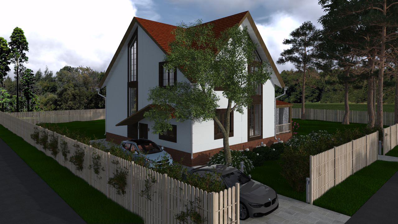 Жилой дом в Подмосковье