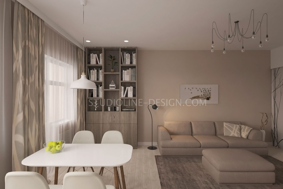 Дизайн интерьера студии в скандинавском стиле