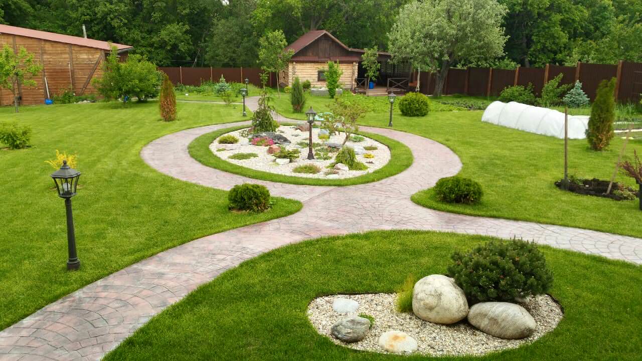 Обложка проекта: благоустройство сада