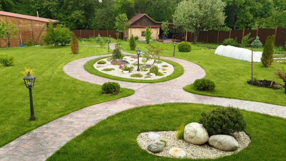 Обложка проекта: благоустройство сада