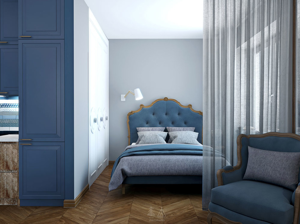 Обложка проекта: Индиго омбре