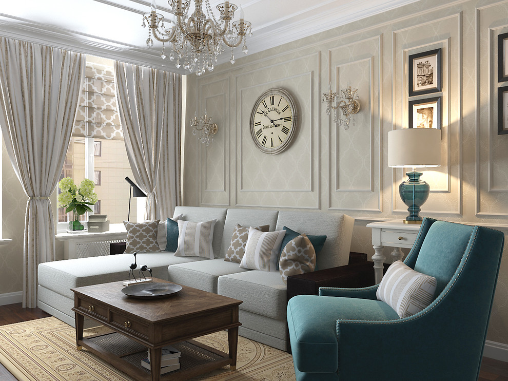 Обложка проекта: Квартира в классическом стиле