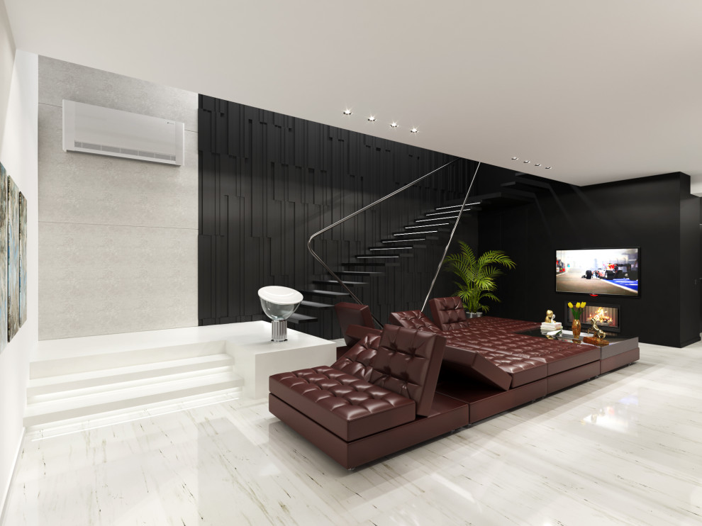 На контрасте