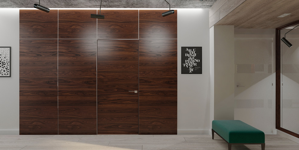 Обложка проекта: дом в зеленым диваном