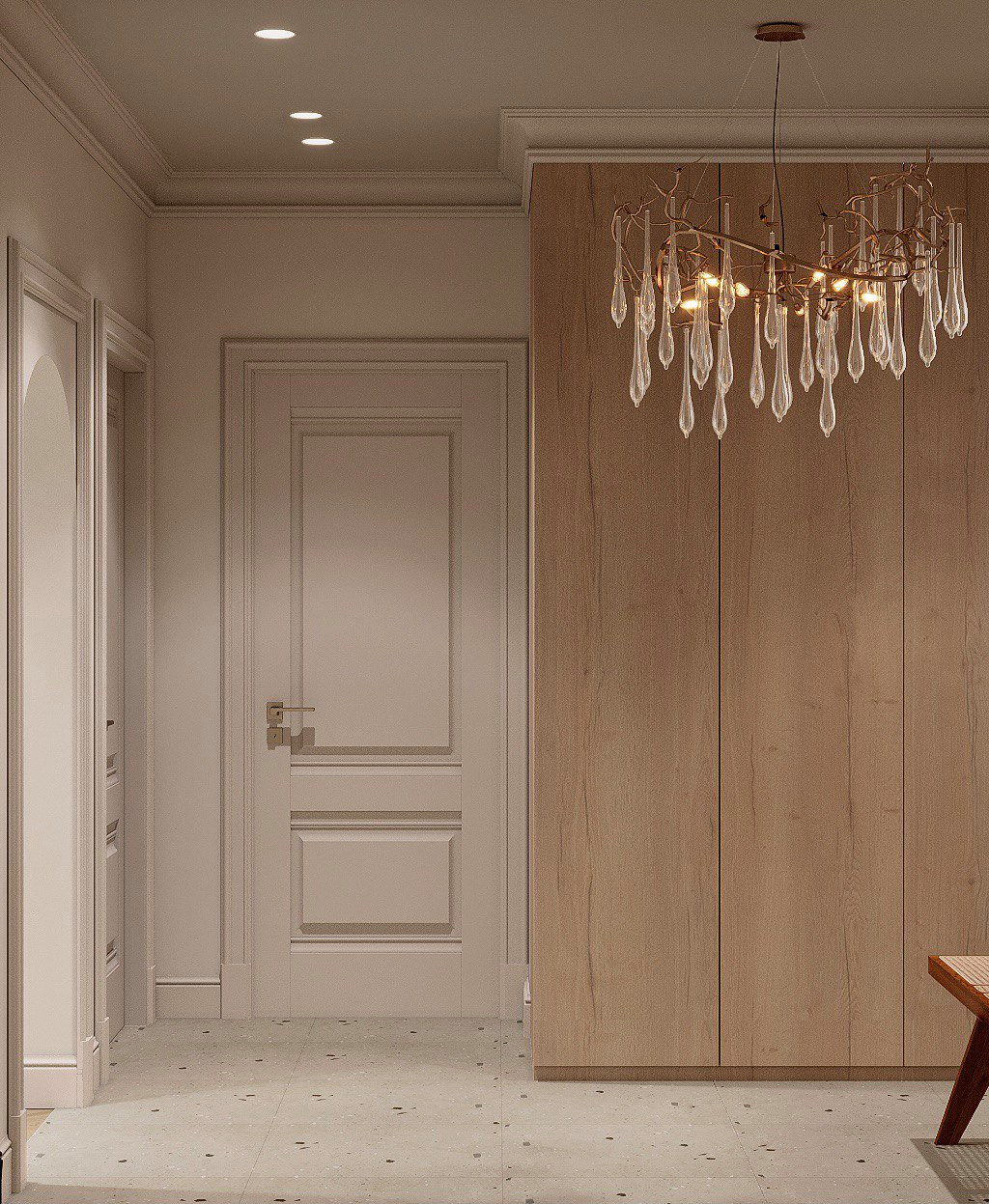 Квартира в парижском стиле в ЖК Звезда, 46 м2