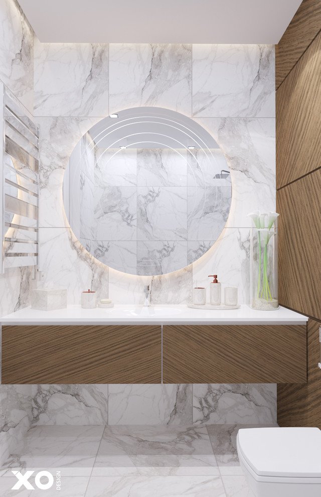 Luxury interior in 216 m2