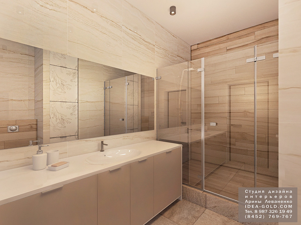 Загородный дом "Контрастные черты"