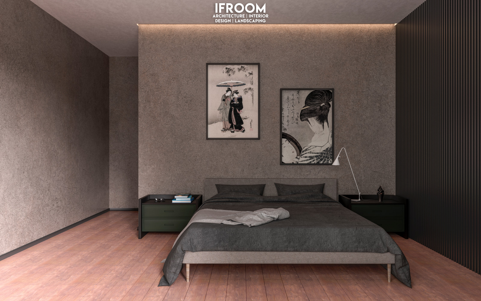 Дизайн интерьера двухэтажного загородного дома