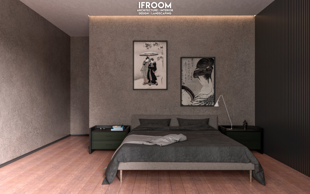 Дизайн интерьера двухэтажного загородного дома