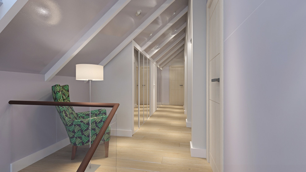 Проект интерьера для 3х-этажного дома в Ленинградской области